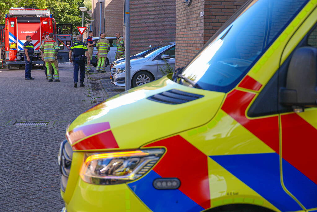 Woning brand snel onder controle