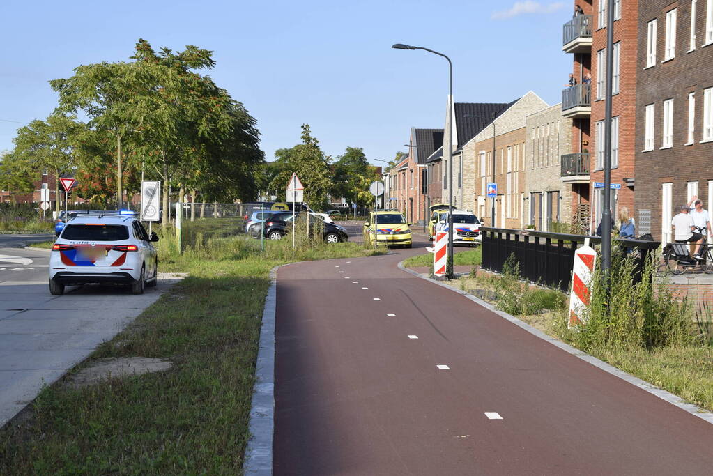 Persoon ernstig gewond na val van hoogte