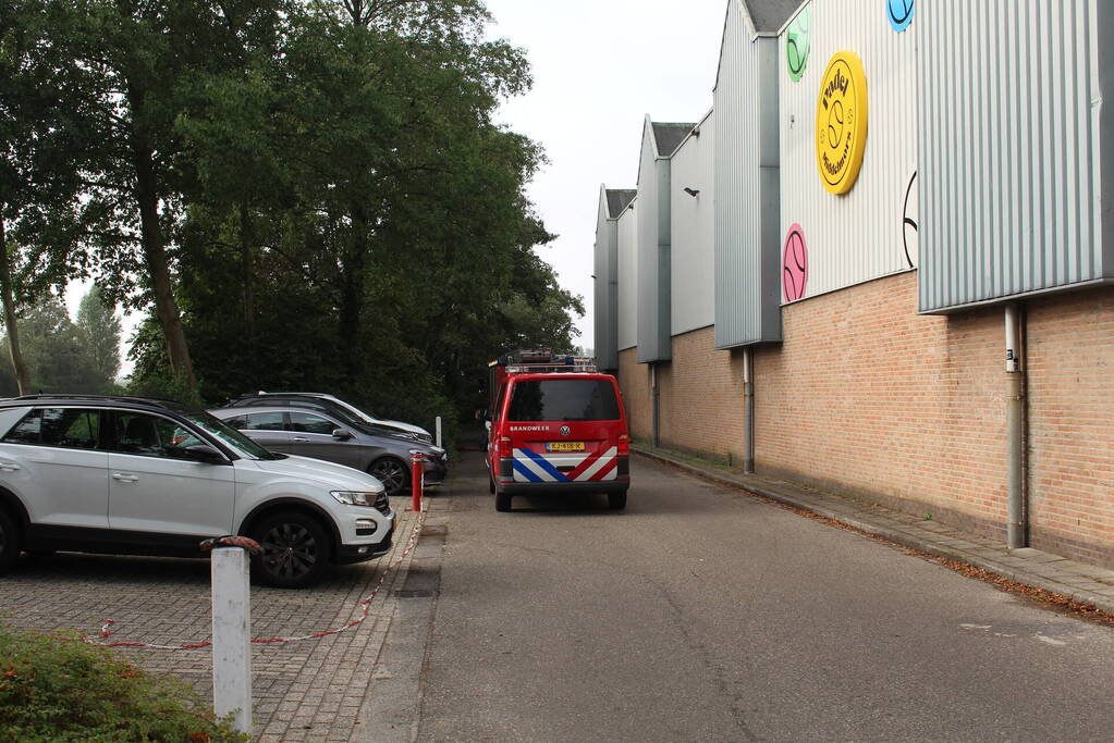 Grote brand in sportgebouw