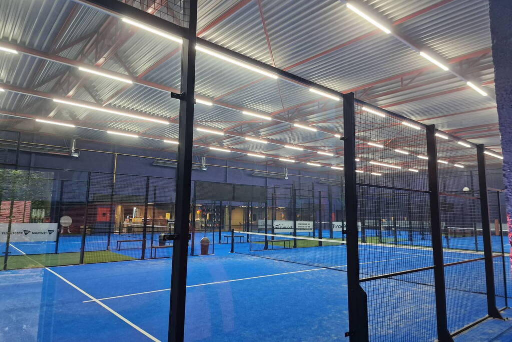 Grote brand in sportgebouw