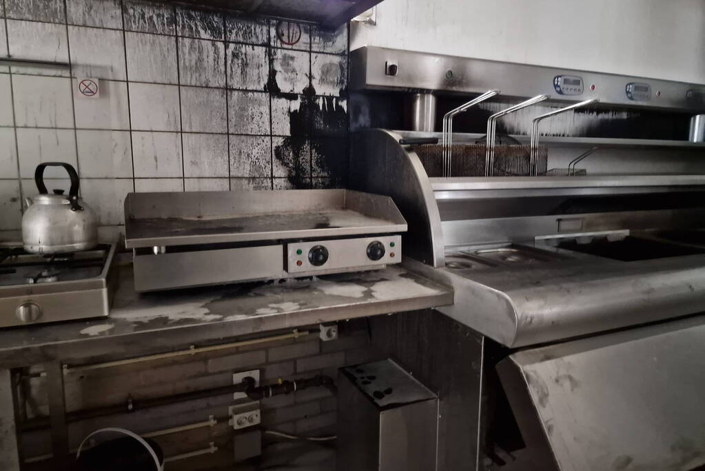 Grote brand in sportgebouw