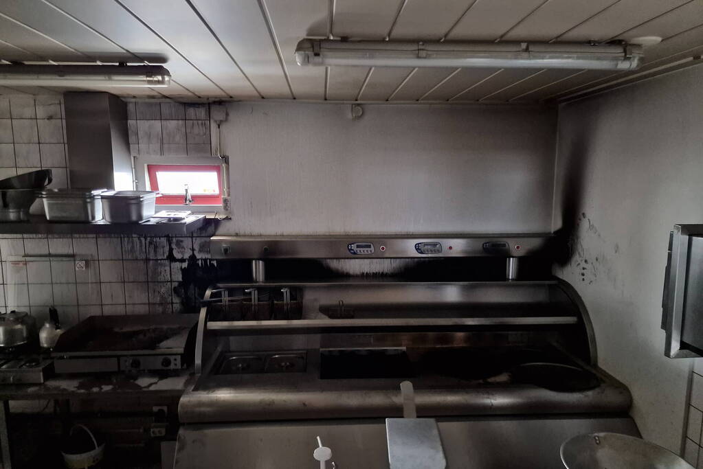 Grote brand in sportgebouw