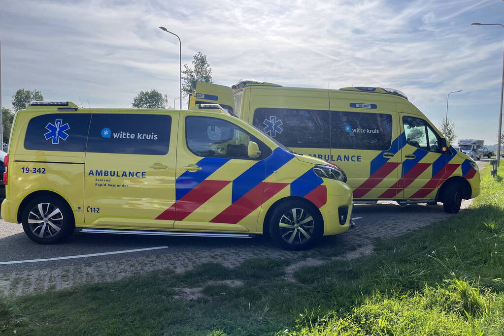 Fietser gewond bij botsing met automobilist