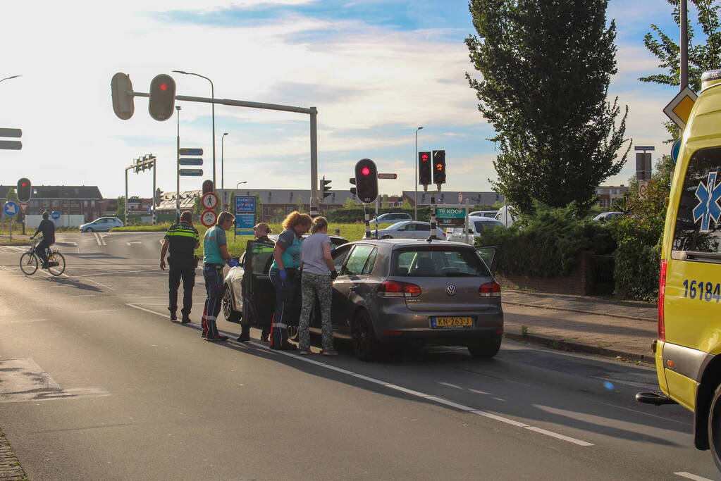 Gewonde bij kop-staartbotsing