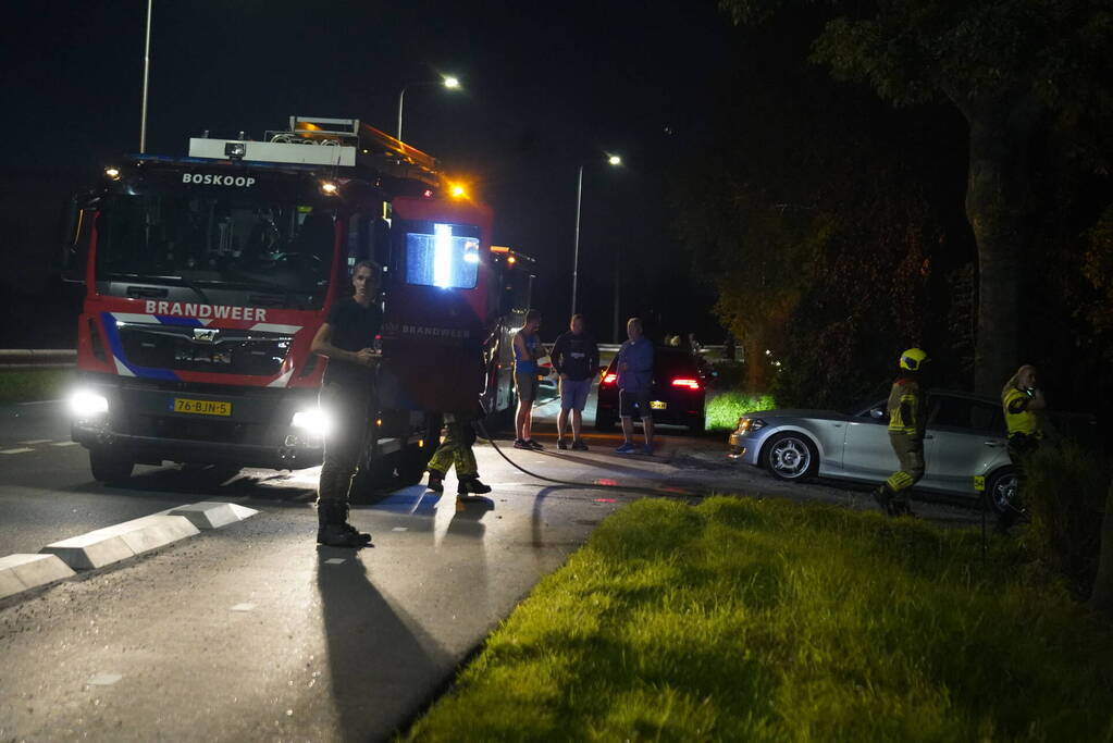 Industriebrand blijkt buitenbrand