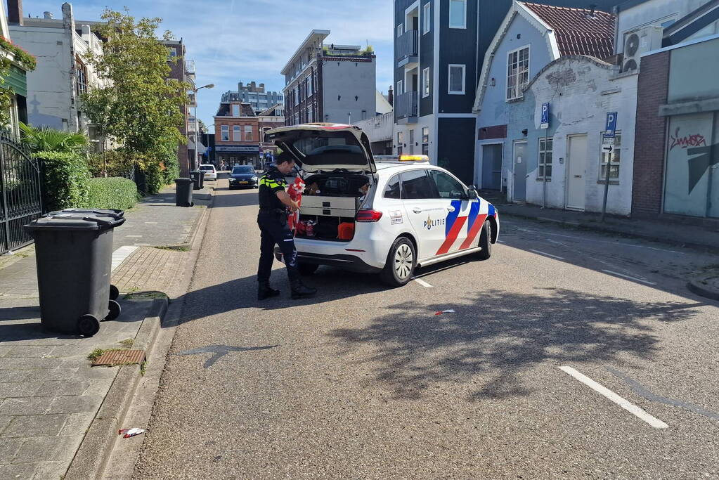 Telefoon vat vlam in kapsalon