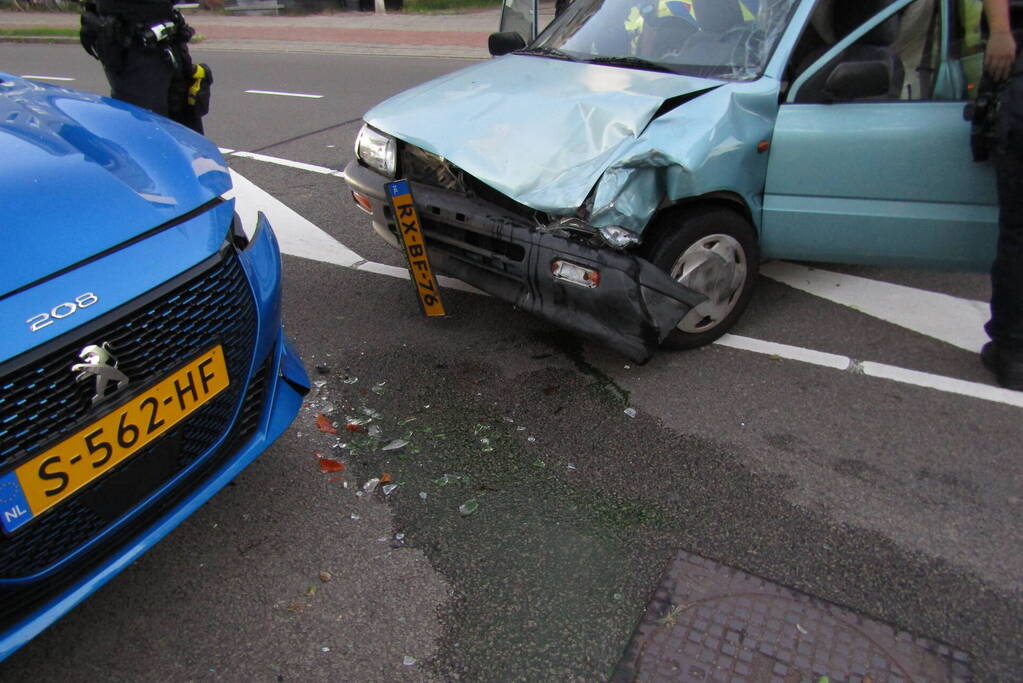 Drie auto's betrokken bij ongeval