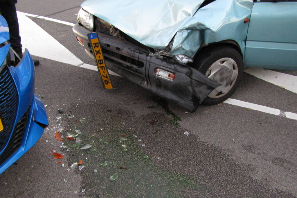 Drie auto's betrokken bij ongeval