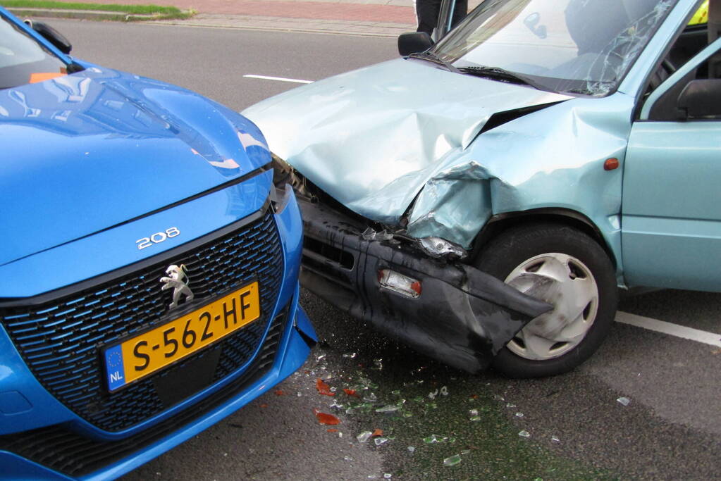 Drie auto's betrokken bij ongeval