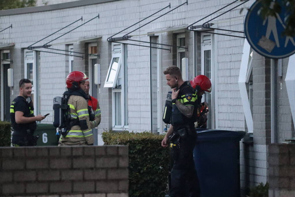 Woningbrand snel onder controle