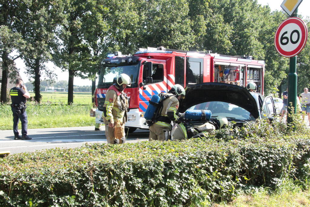 Motor ontploft tijdens achtervolging