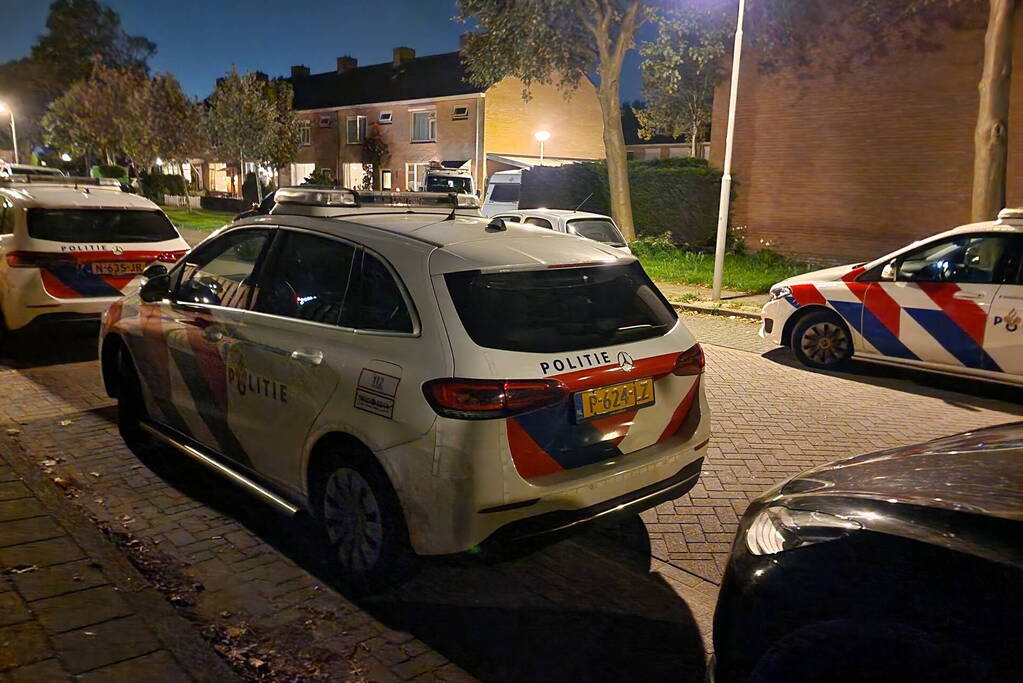 Grote politie-inzet na bedreiging met vuurwapen