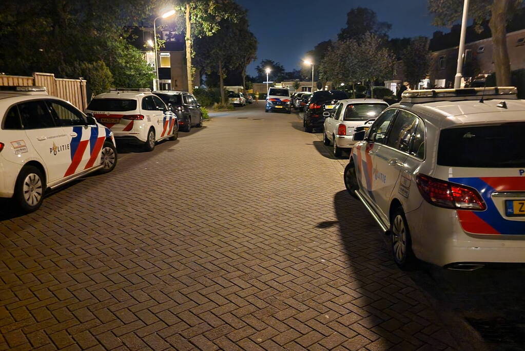 Grote politie-inzet na bedreiging met vuurwapen