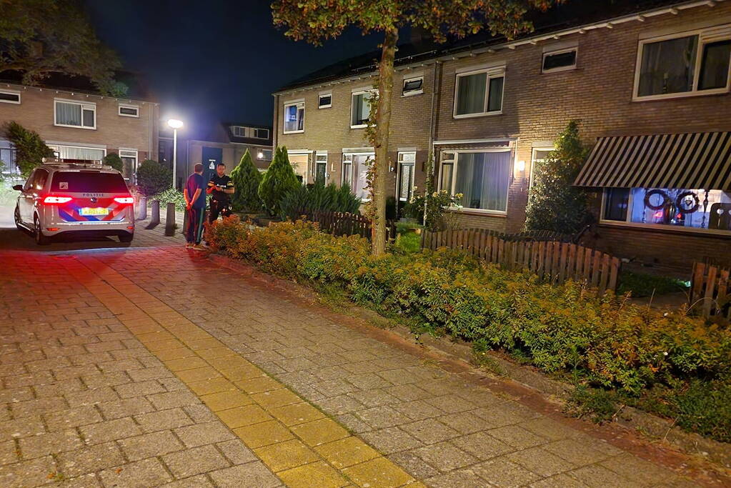 Grote politie-inzet na bedreiging met vuurwapen