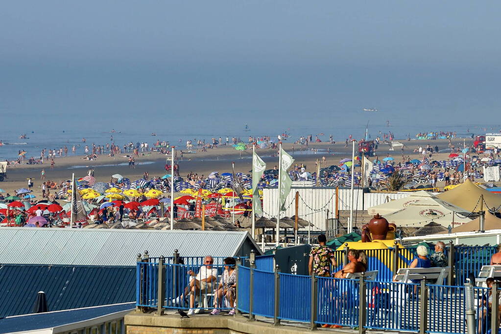 Drukte in Zandvoort door warme weer
