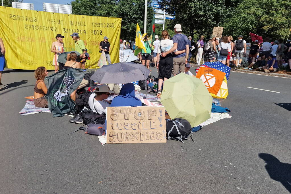XR-demonstranten verzamelen zich voor nieuwe grote demonstratie