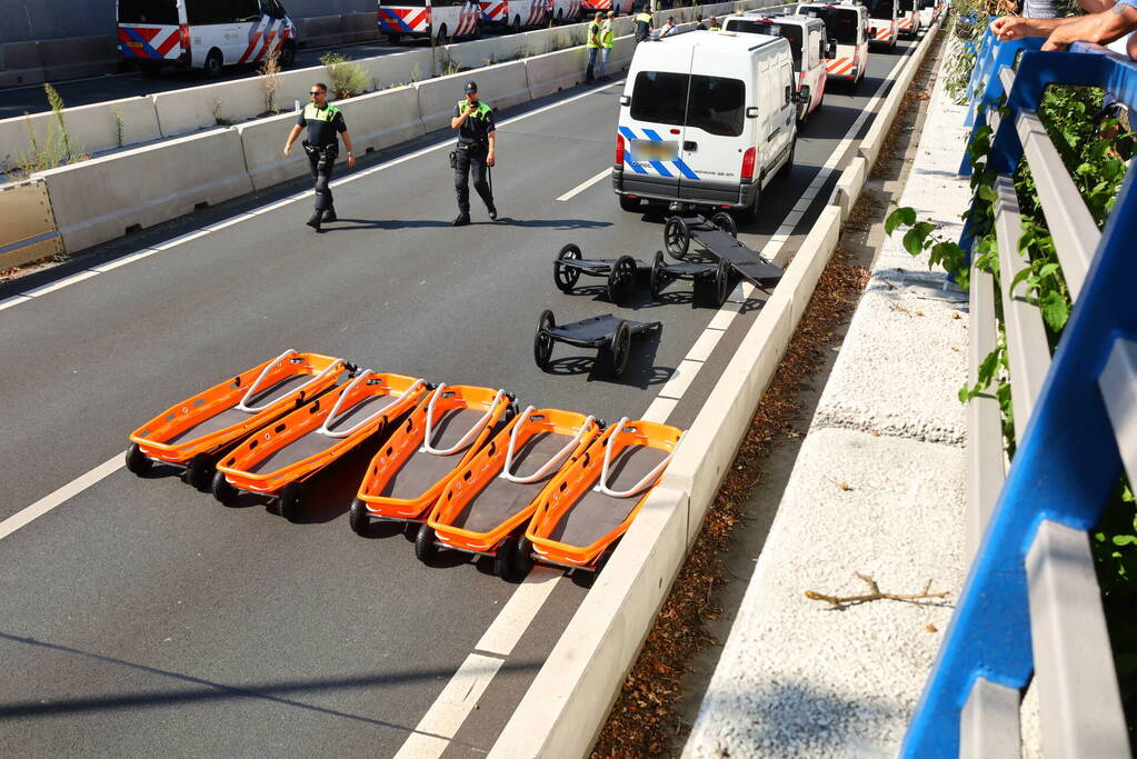 XR-demonstranten verzamelen zich voor nieuwe grote demonstratie