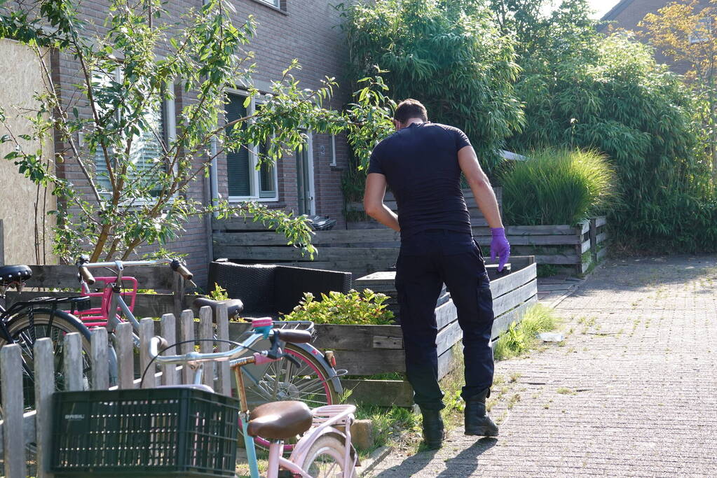 Woning beschadigd door explosie
