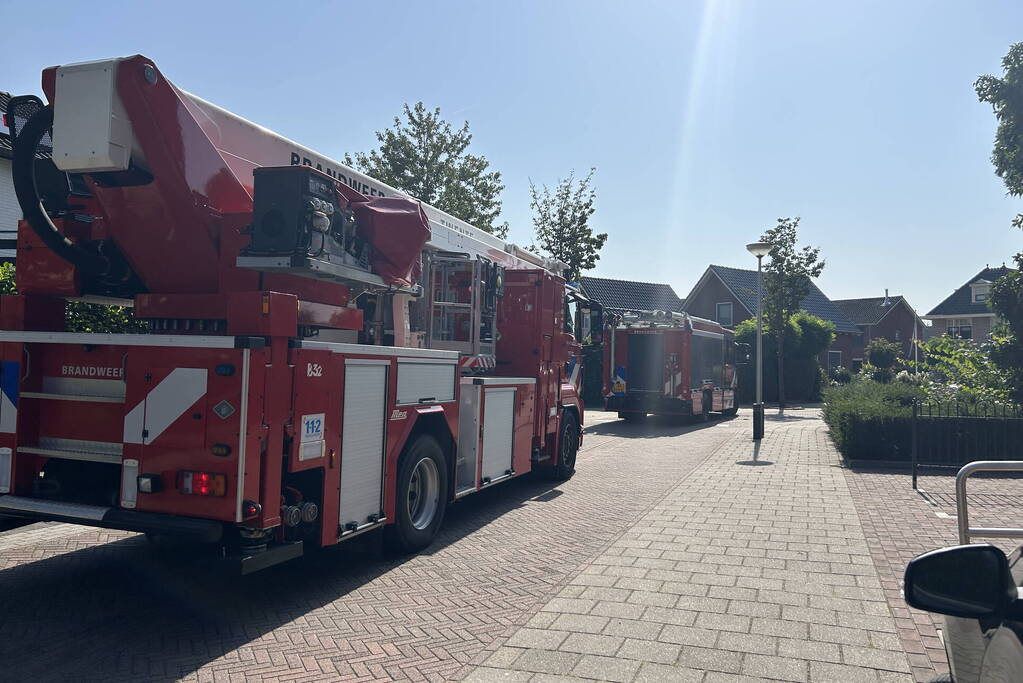 Brandweer ingezet voor mogelijke kat in schoorsteen