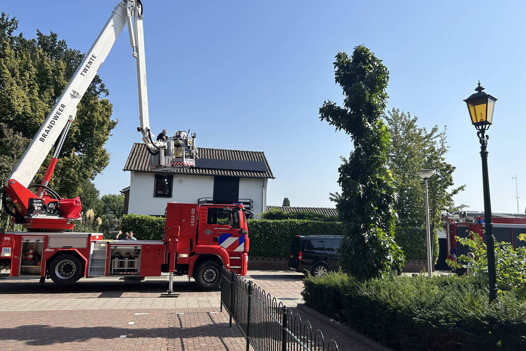 Brandweer ingezet voor mogelijke kat in schoorsteen