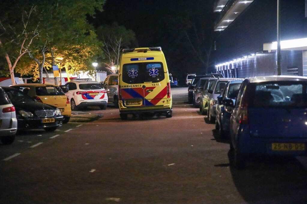 Gewonde aangetroffen na melding schietpartij