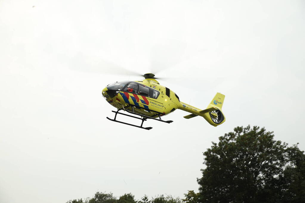 Fietser ernstig gewond bij botsing met automobilist