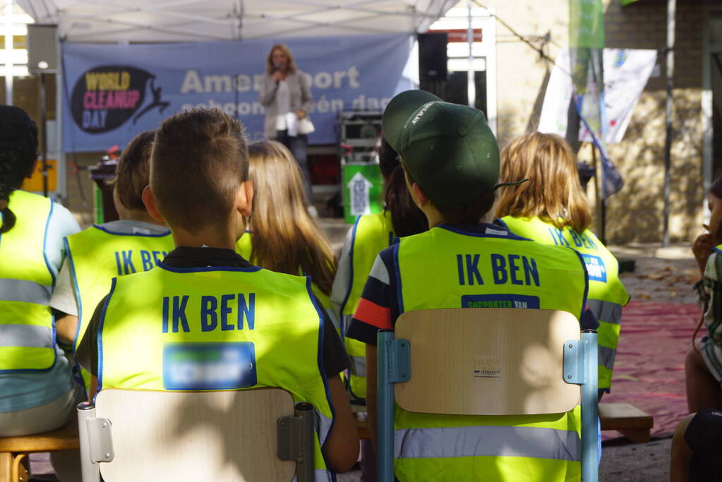 Scholeneditie van World Clean Up Day van start gegaan