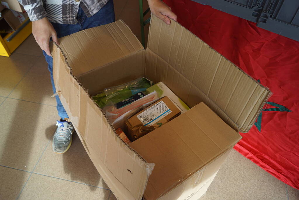 Inzamelingsactie voor rampgebied na aardbeving