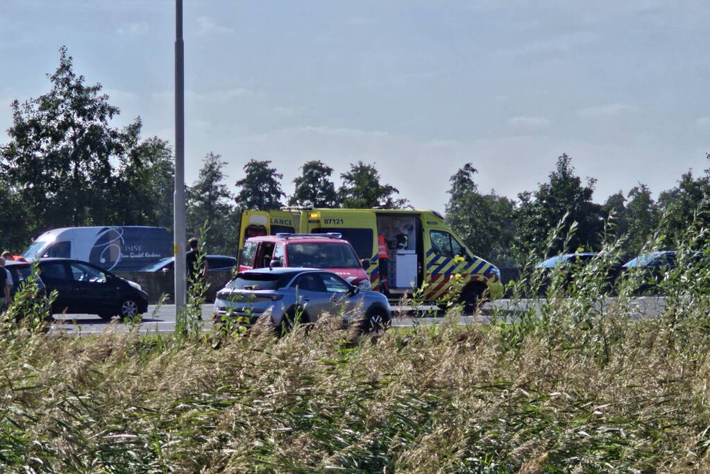 Meerdere voertuigen betrokken bij ongeval op snelweg