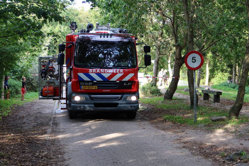 Onderzoek naar mogelijke gaslekkage op vakantiepark