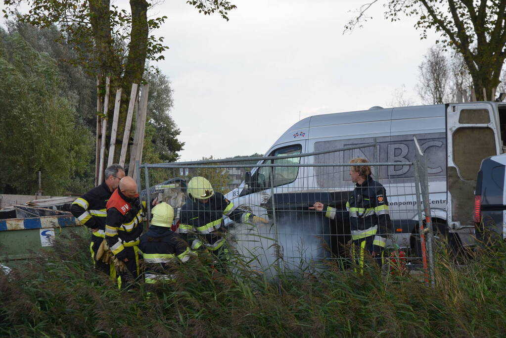 Brand in stroomverdeelkast
