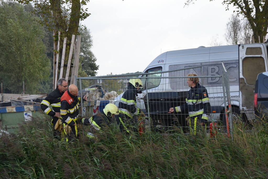 Brand in stroomverdeelkast