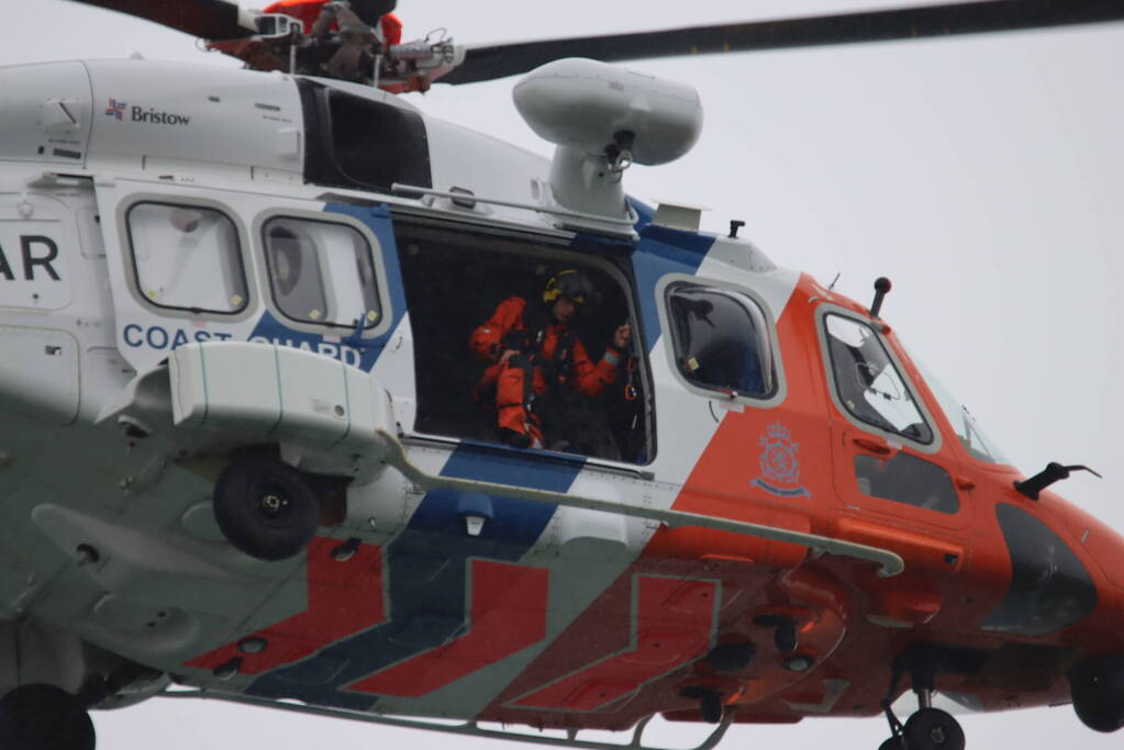 Grote zoekactie naar te water geraakte persoon