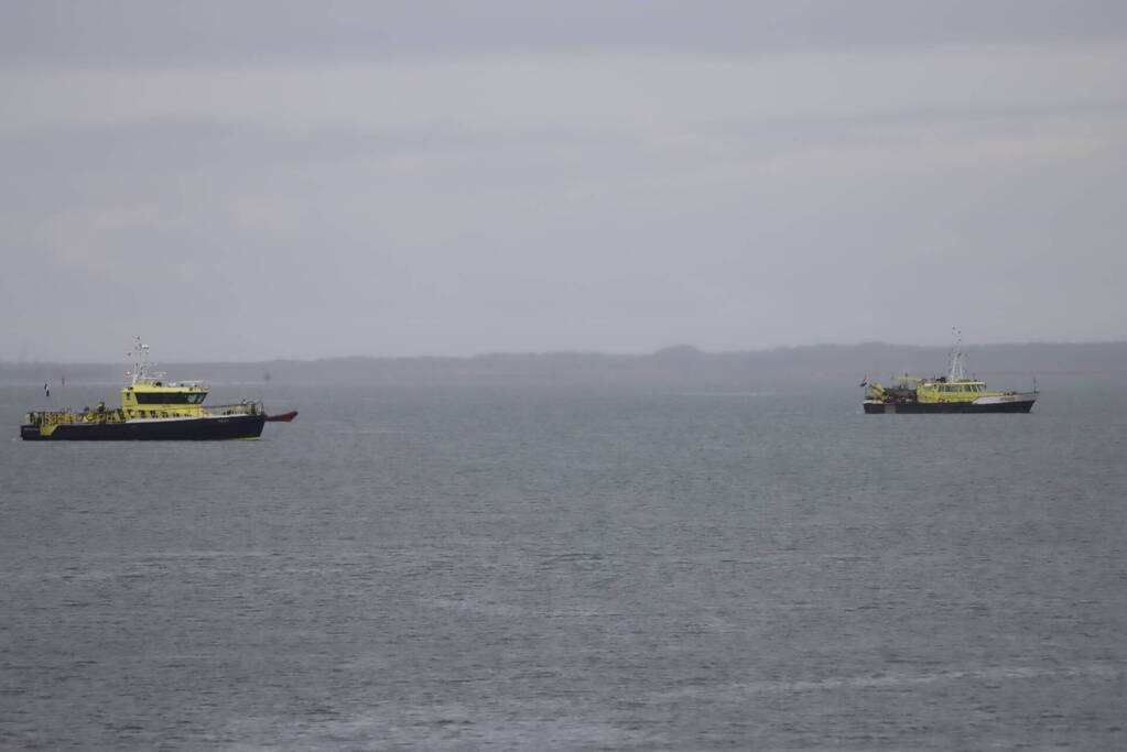 Grote zoekactie naar te water geraakte persoon