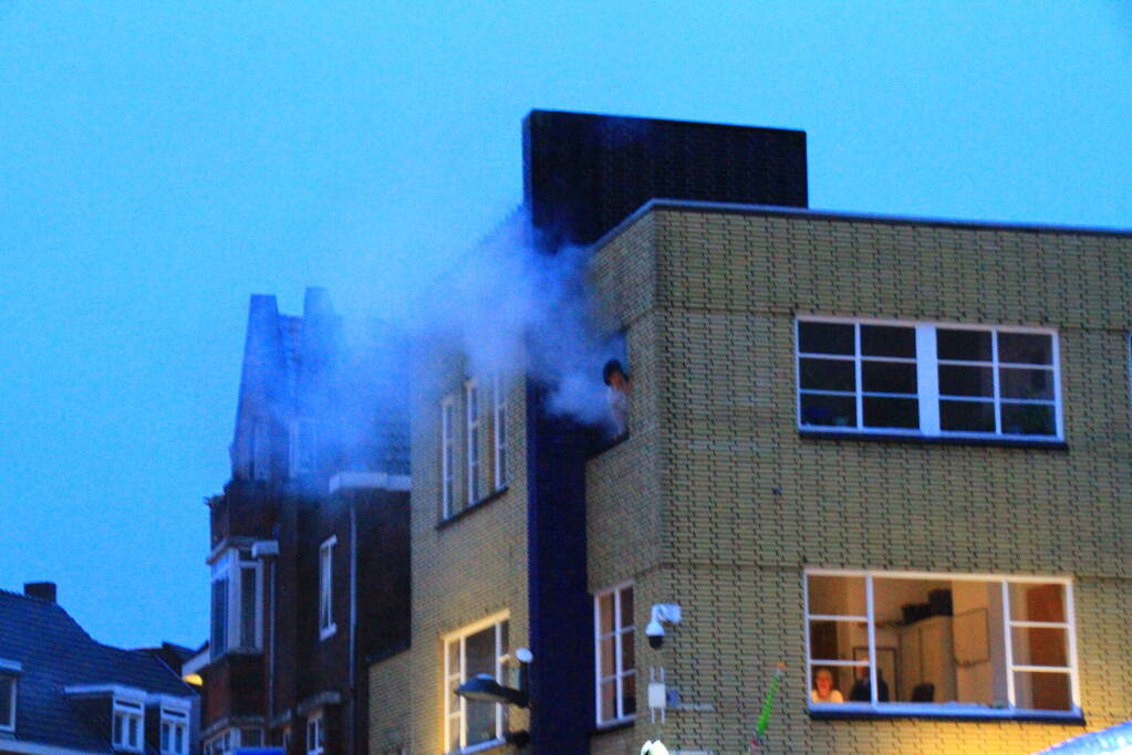 Grote brandoefening op kermis