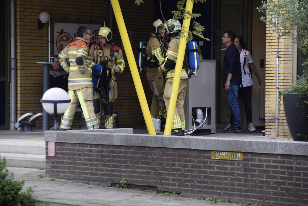 Brandweer ingezet voor kortsluiting in vaatwasser