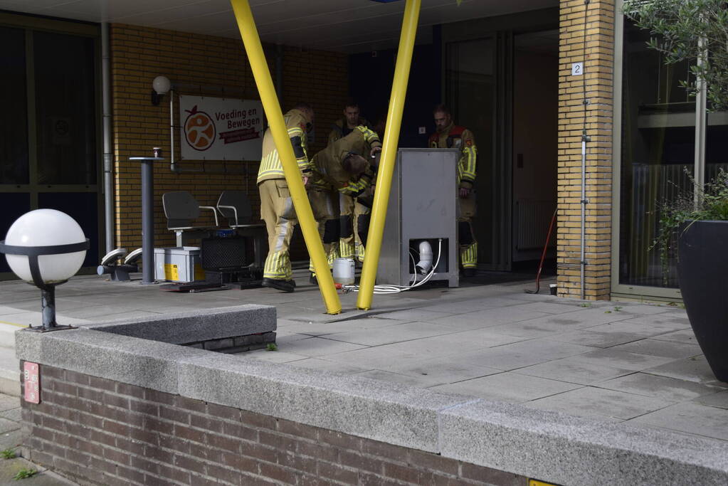 Brandweer ingezet voor kortsluiting in vaatwasser