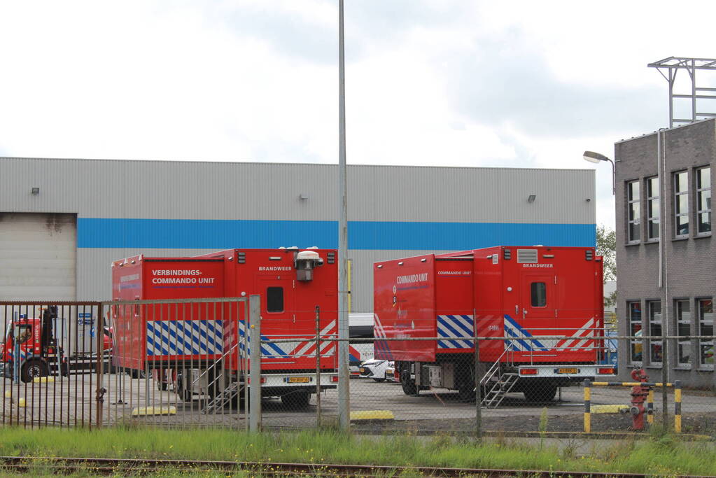 Grote brand in afvalverbrandingsoven zware klus voor brandweer