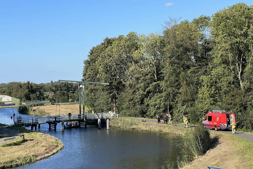 Zoekactie na aantreffen fiets langs water