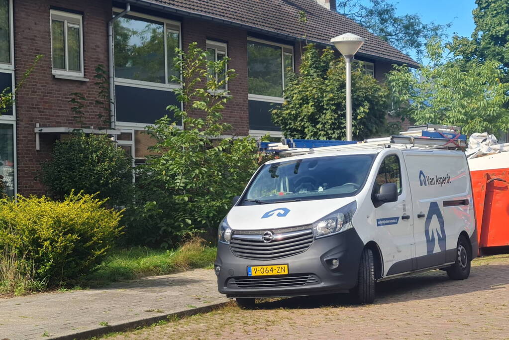 Gaslekkage door verbouwing in woning