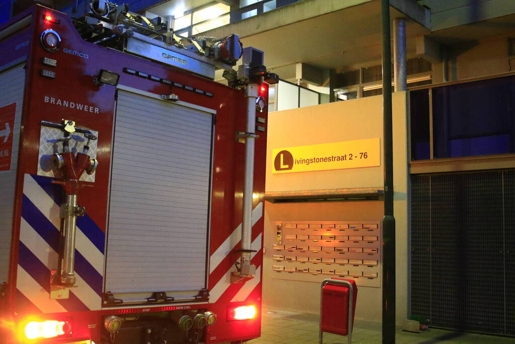 Onderzoek naar gaslucht in flat