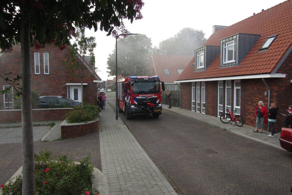 Auto flink beschadigd door brand