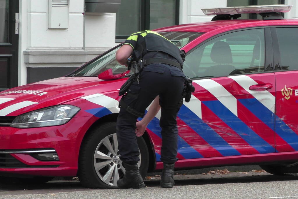 Brandweerauto beschadigd bij ongeval