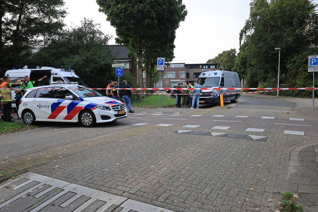Grote inzet hulpdiensten in woonwijk
