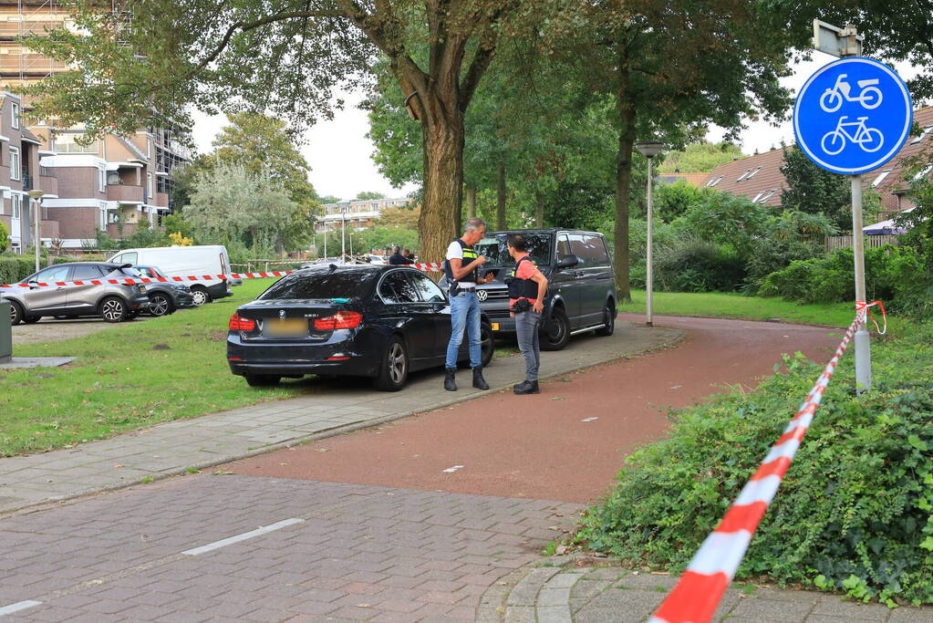 Grote inzet hulpdiensten in woonwijk