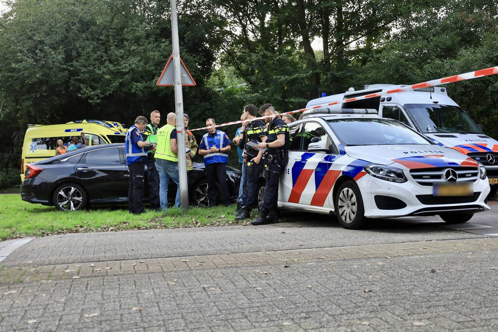 Grote inzet hulpdiensten in woonwijk