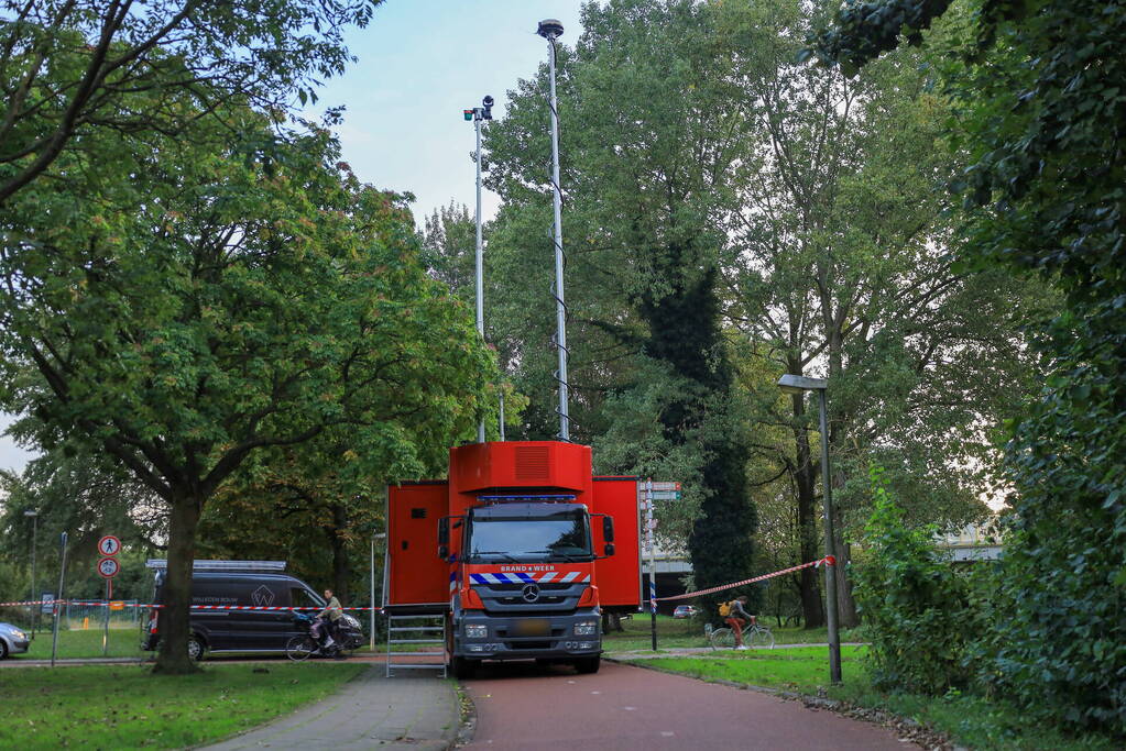 Grote inzet hulpdiensten in woonwijk