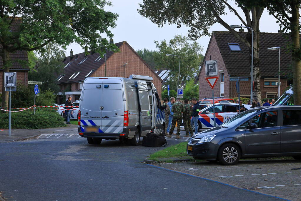 Grote inzet hulpdiensten in woonwijk