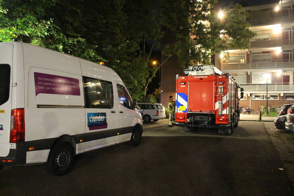 Onderzoek naar gaslucht in flatwoning