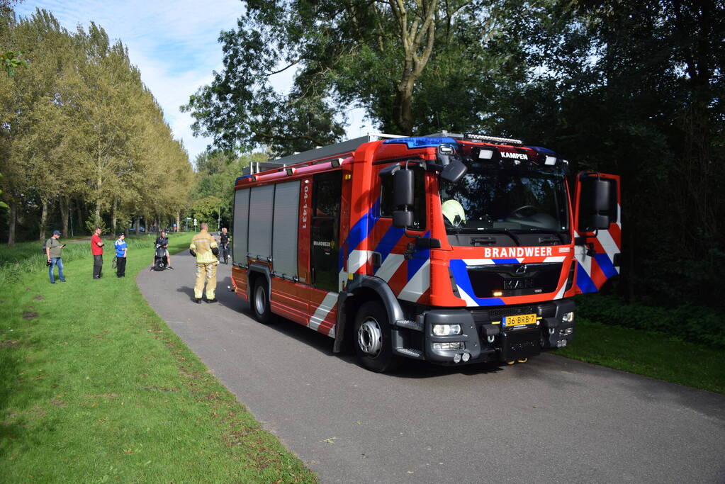 Mogelijk brand in elektrakast